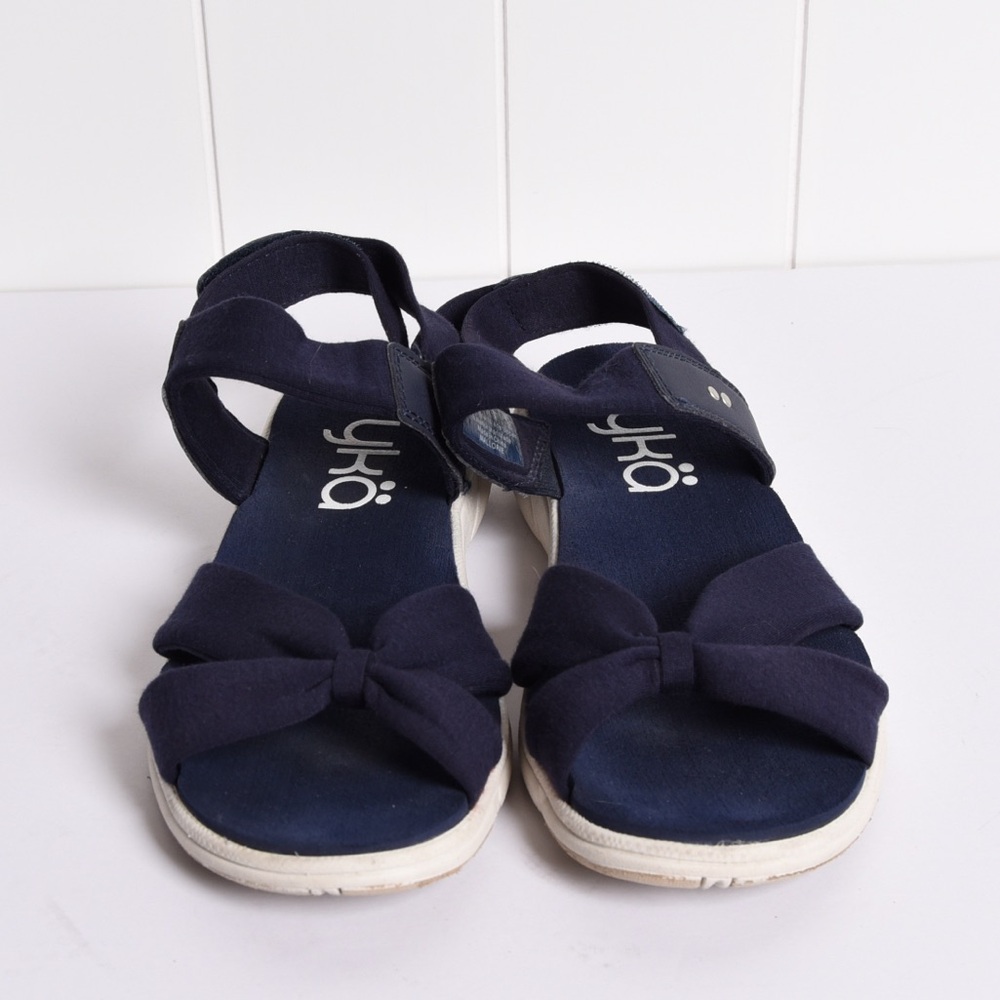 Ryka Women's Mallorie Navy Blue sandals, size 8 - Picture 2 of 6